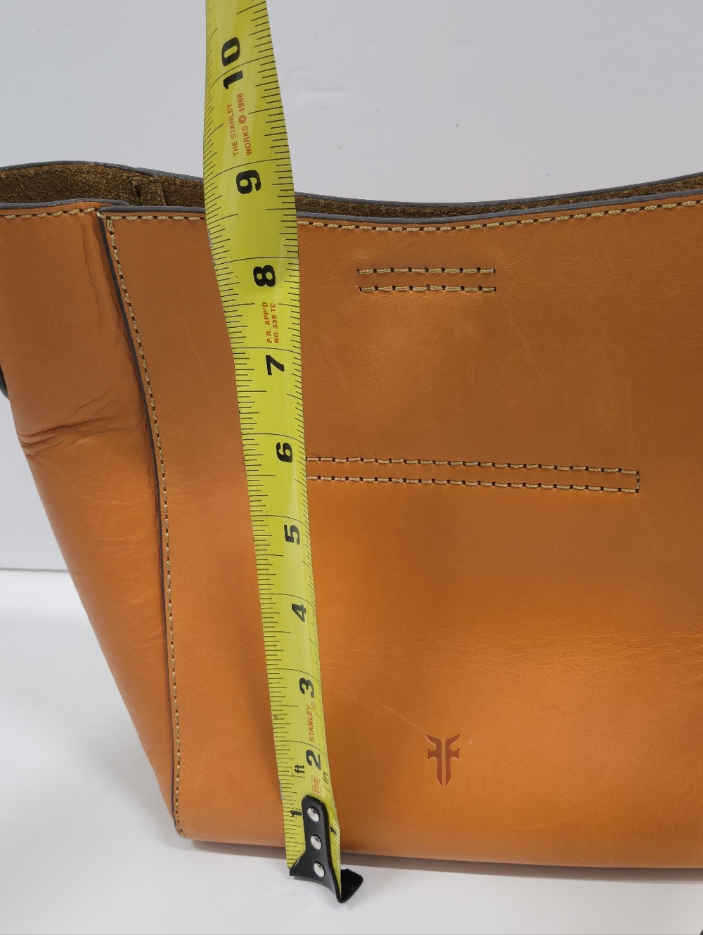 Nwt Frye Messenger‎ Crossbody Leather Bag - Picture 10 of 15